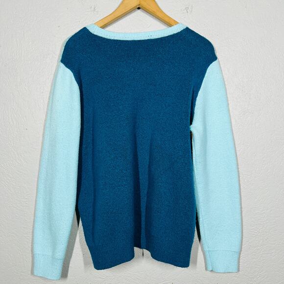EV1 Alpaca Sweater HEavy Knit Crewneck Long Sleeve Casual Cute - XL - Picture 5 of 6
